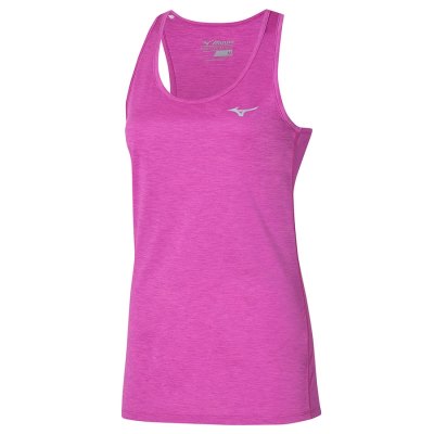 Camiseta sin Manga Mizuno Impulse Core Mujer Rosas - Chile M305BYXEZG